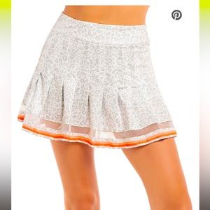 Lucky in Love tennis or pickle ball skirt
